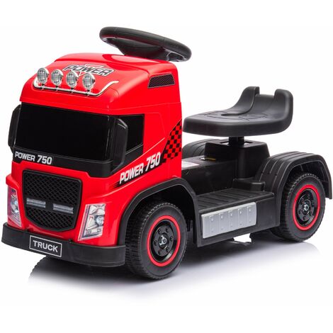 Camion Elettrico per Bambini 6V Small Truck Rosso