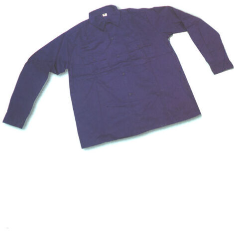 CAMISA ALGODON M/LARGA AZULINA