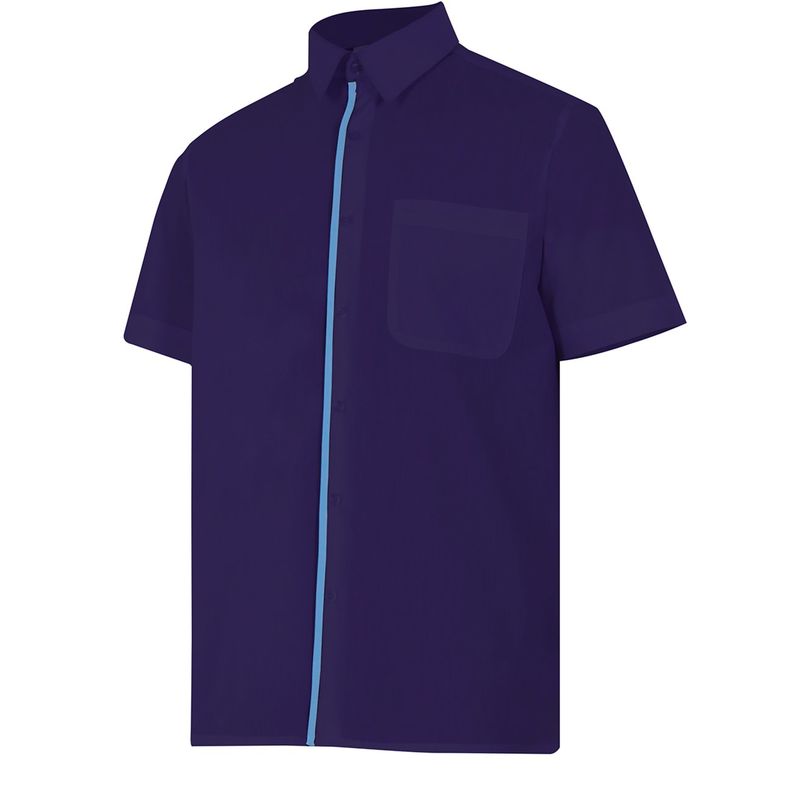 

CAMISA DE MANGA CORTA Azul Marino 3XL