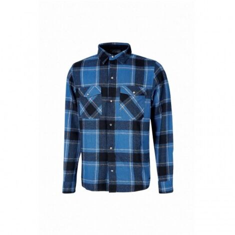 CAMISA CEDAR WESTLAKE BLUE T-4XL - UPOWER