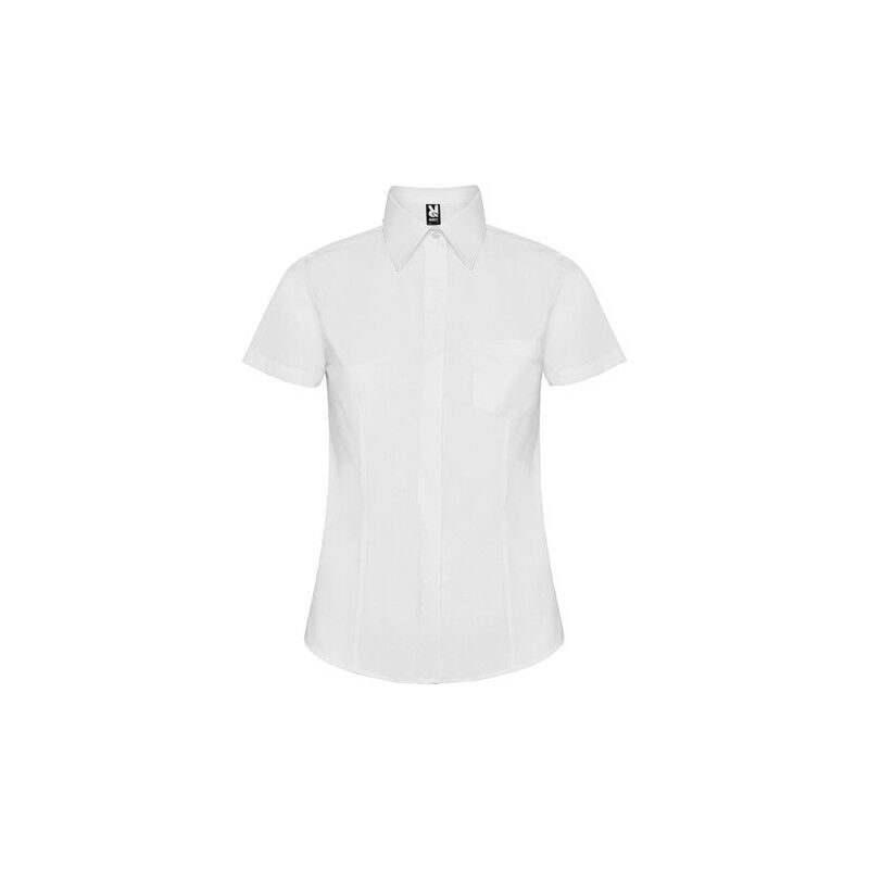 

Camisa de corte entallado con pinzas en delantero SOFIA CM5061 | Blanco - XXL