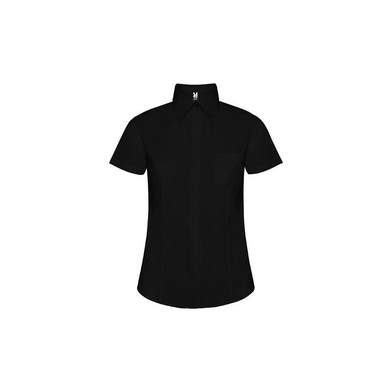 

Camisa de corte entallado con pinzas en delantero SOFIA CM5061 | Negro - M