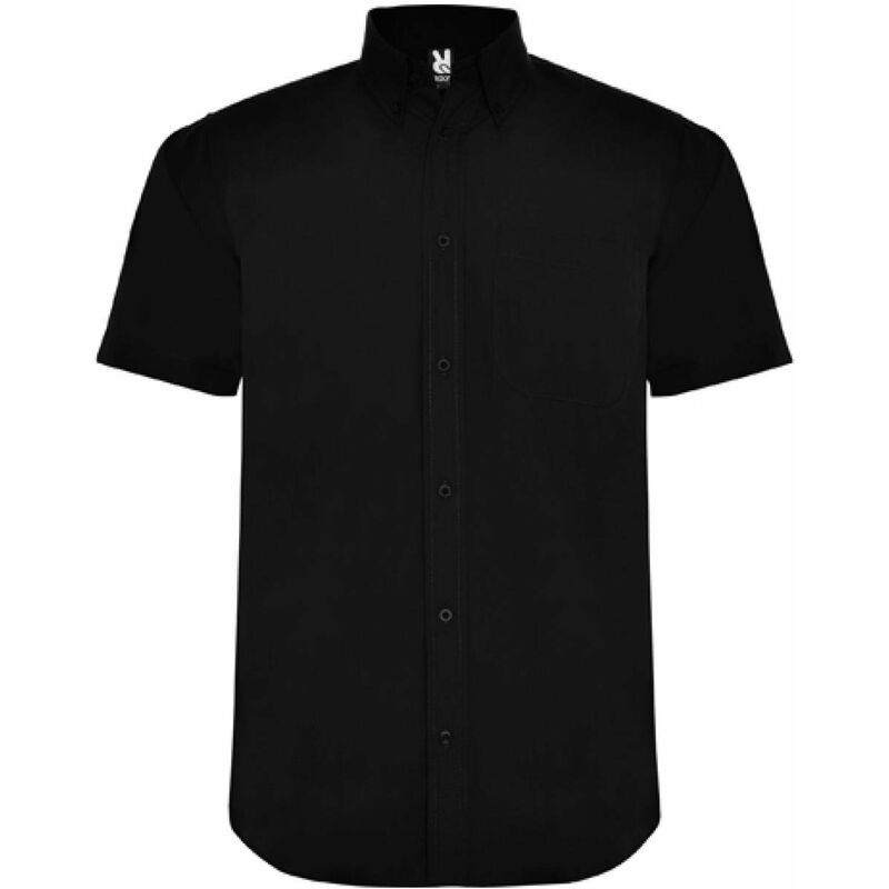 

Camisa de Manga Corta Aifos CM55030101 Negro M