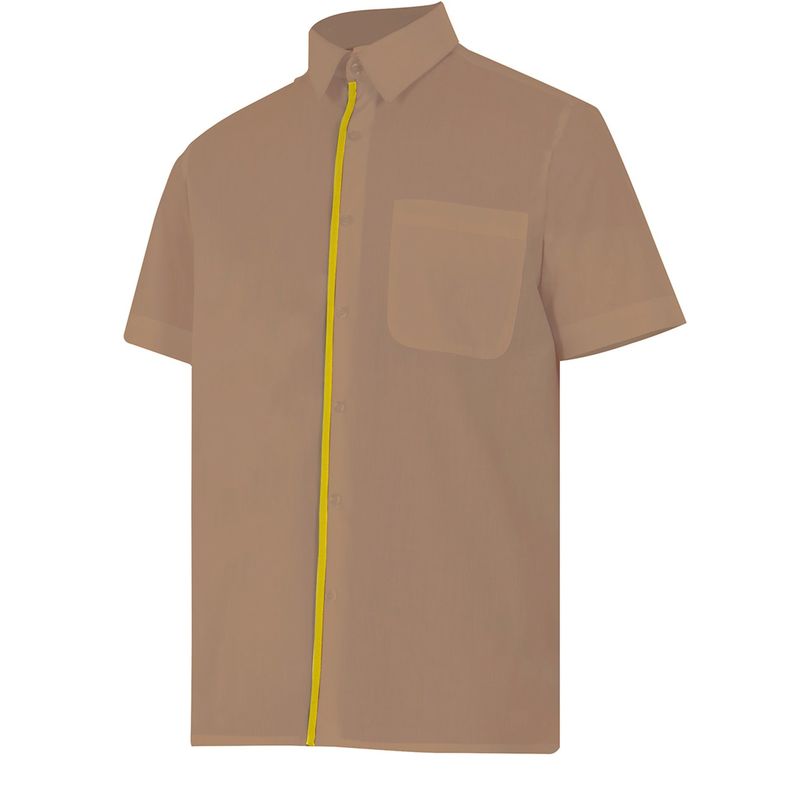 

CAMISA DE MANGA CORTA Beige XL