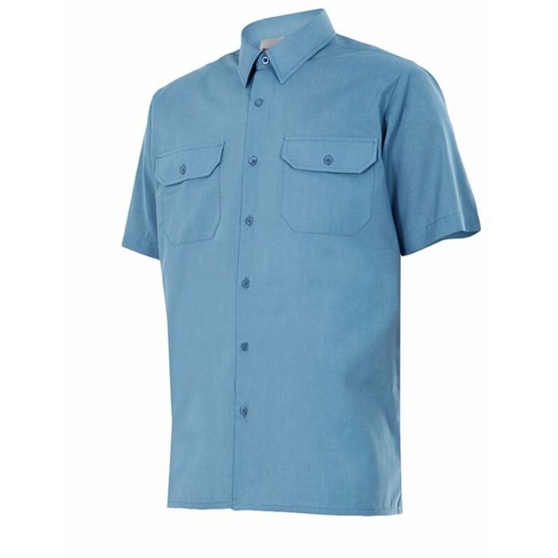 

CAMISA MANGA CORTA Celeste XXL