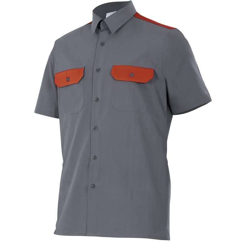 

CAMISA DE MANGA CORTA Gris L