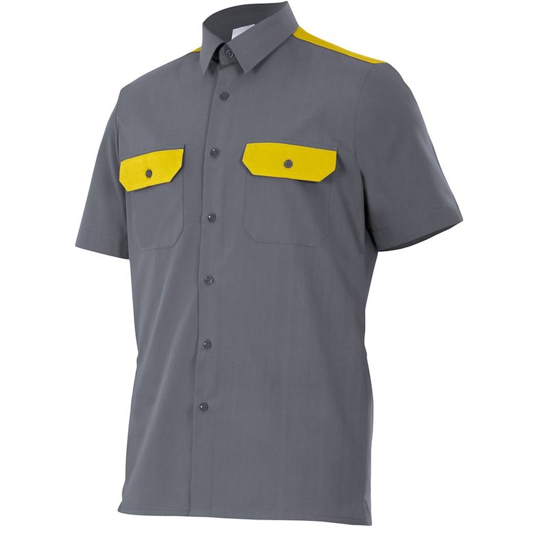 

CAMISA DE MANGA CORTA Gris XXL