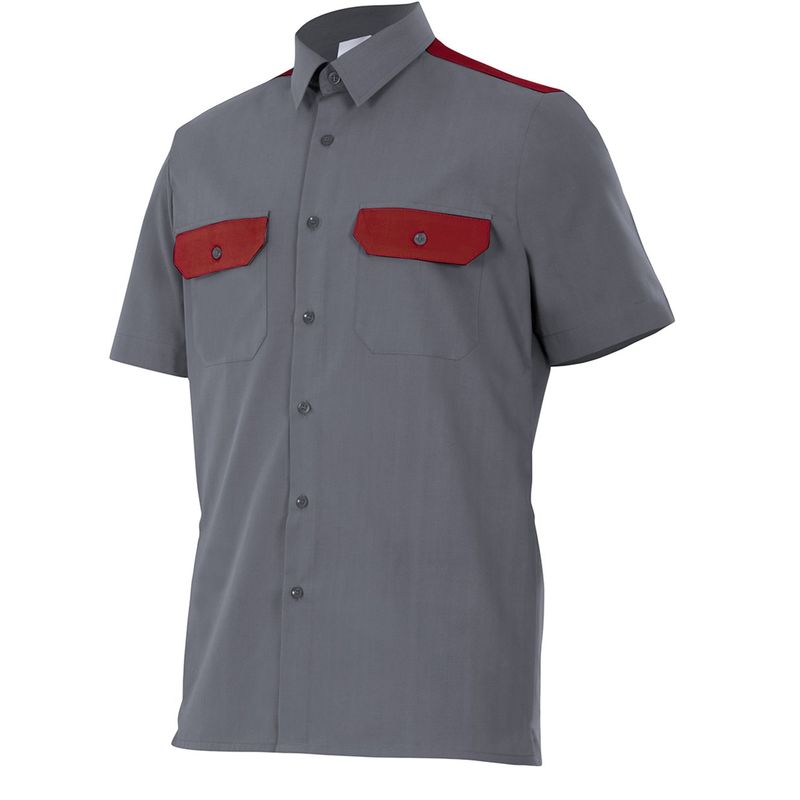 

CAMISA DE MANGA CORTA Gris M