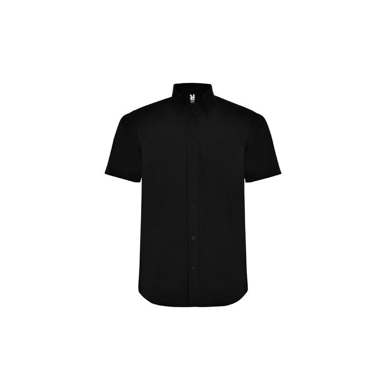 

Camisa de manga corta y cuello clásico AIFOS CM5503 | Negro - S