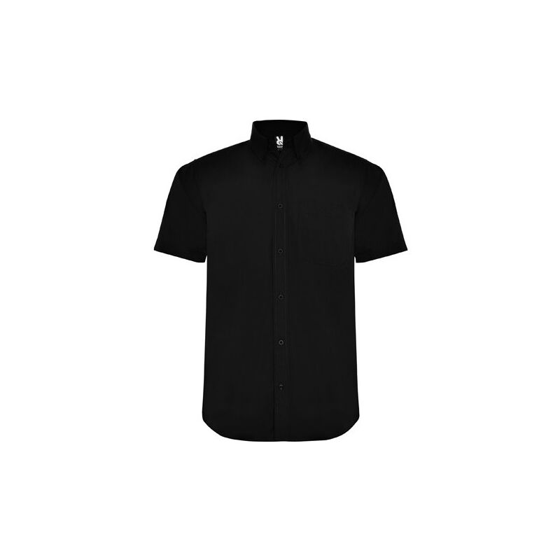 

Camisa de manga corta y cuello clásico AIFOS CM5503 | Negro - L