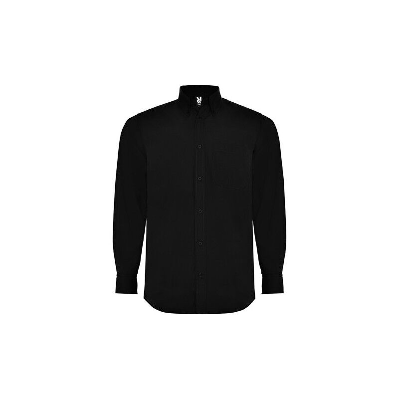 

Roly - Camisa de manga larga, cuello clásico AIFOS L/S CM5504 | Negro - XL