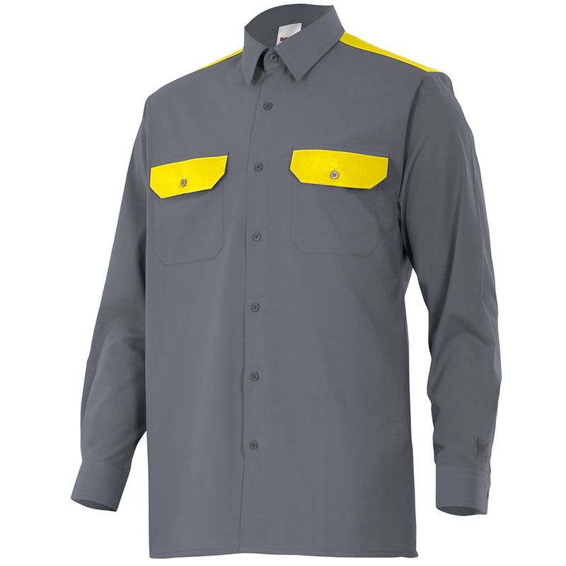 

CAMISA DE MANGA LARGA Gris M