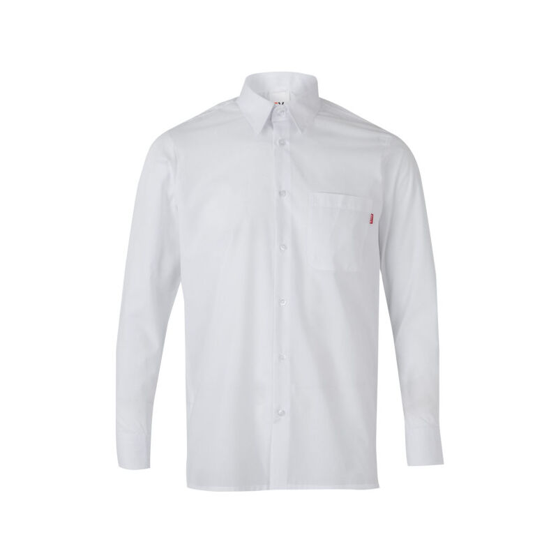 

Camisa manga larga con cuello francés reforzado con ballenas Serie 529 | Blanco - L - Velilla