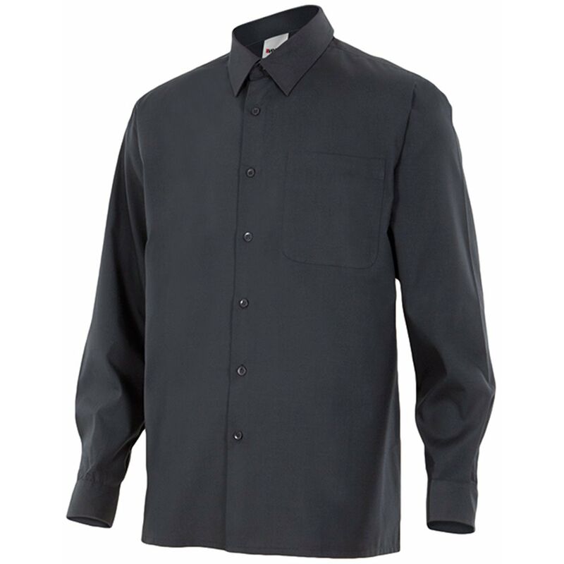 

CAMISA MANGA LARGA UN BOLSILLO Negro 3XL