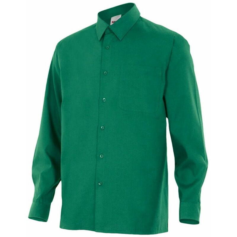 

CAMISA MANGA LARGA UN BOLSILLO Verde XL