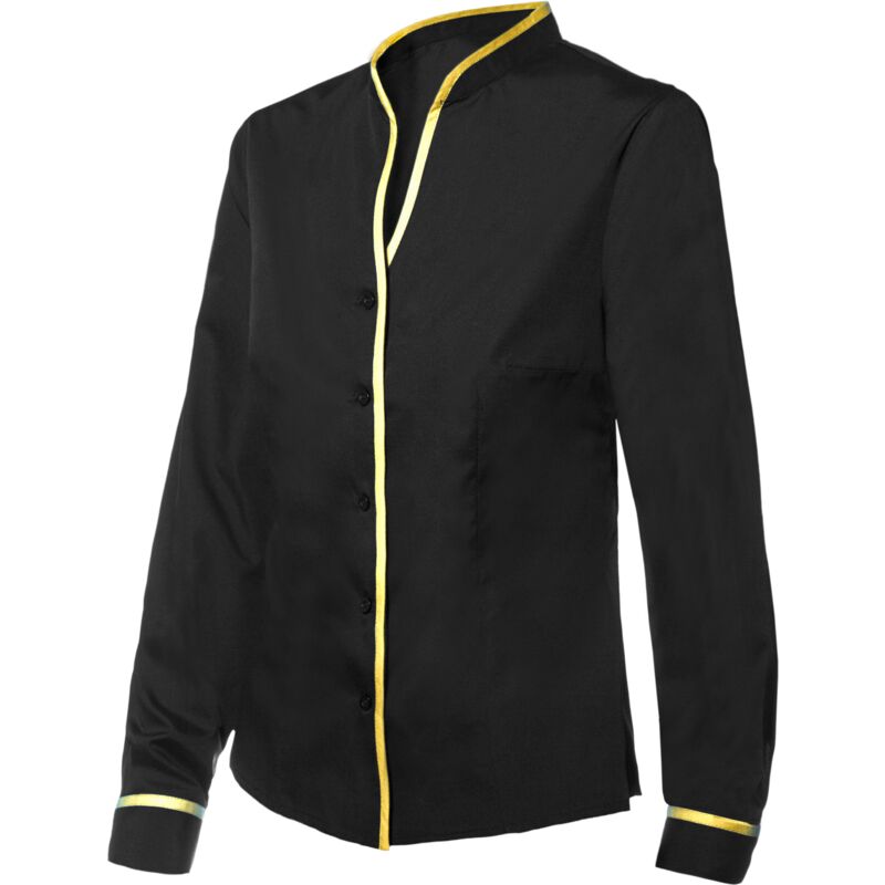 

CAMISA DE MUJER ENTALLADA Negro S