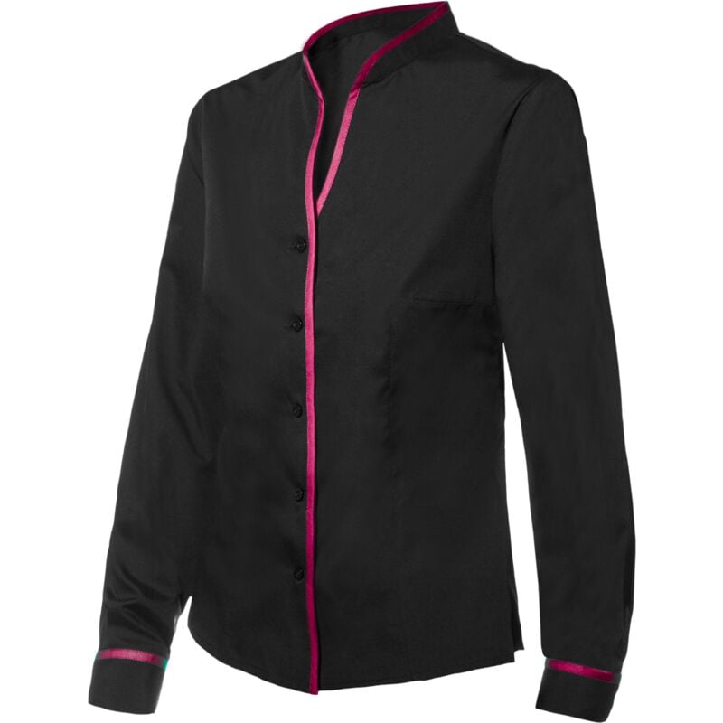 

CAMISA DE MUJER ENTALLADA Negro S
