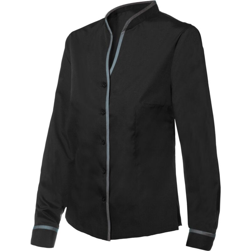 

CAMISA DE MUJER ENTALLADA Negro S