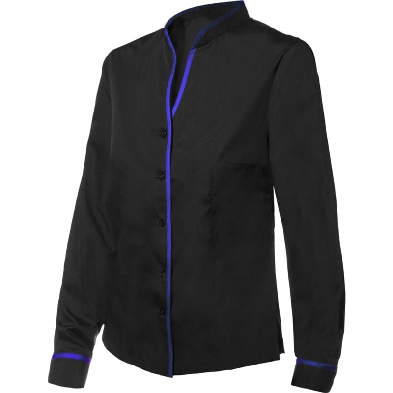 

CAMISA DE MUJER ENTALLADA Negro S