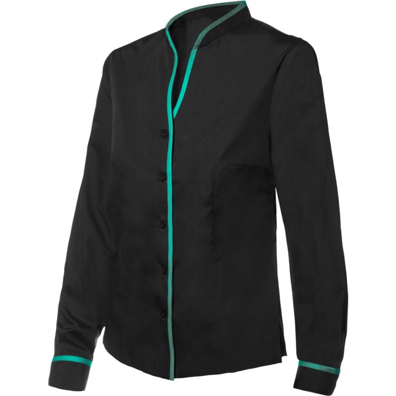 

CAMISA DE MUJER ENTALLADA Negro S