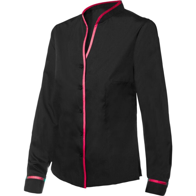 

CAMISA DE MUJER ENTALLADA Negro S