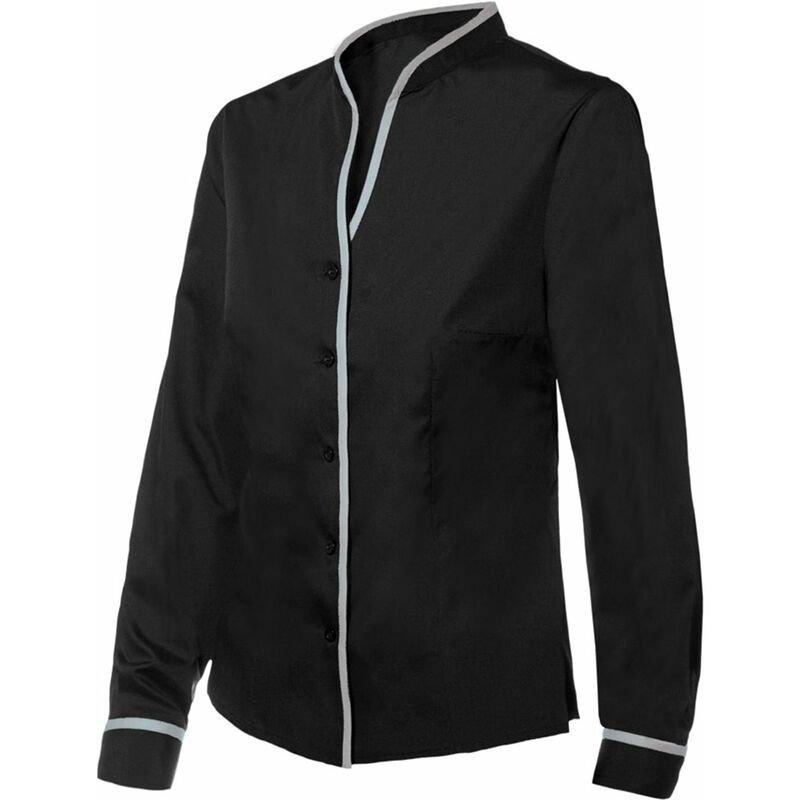 

Velilla - CAMISA DE MUJER ENTALLADA Negro L