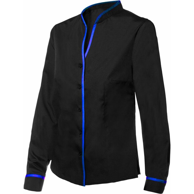 

Velilla - CAMISA DE MUJER ENTALLADA Negro S