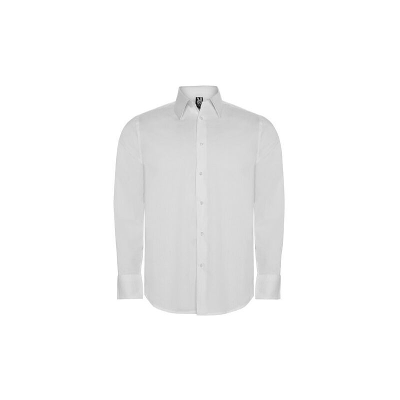 

Camisa de tejido stretch, manga larga MOSCU CM5506 | Blanco - M