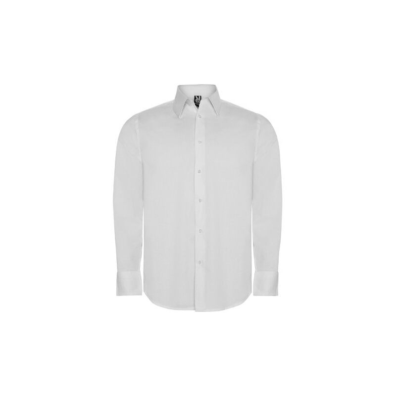 

Camisa de tejido stretch, manga larga MOSCU CM5506 | Blanco - L