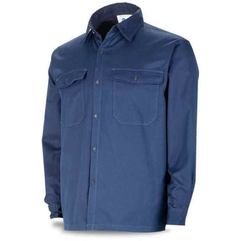 

Camisa Ignifuga Antiest Azul Marino Inherente 4748