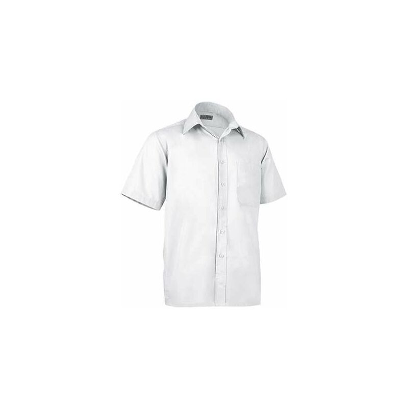 

Camisa manga corta de corte clásico VALENTO Oporto | Blanco - 46