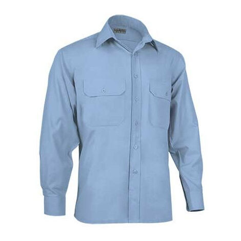 Camisa manga larga VALENTO Academy 40 Azul Celeste