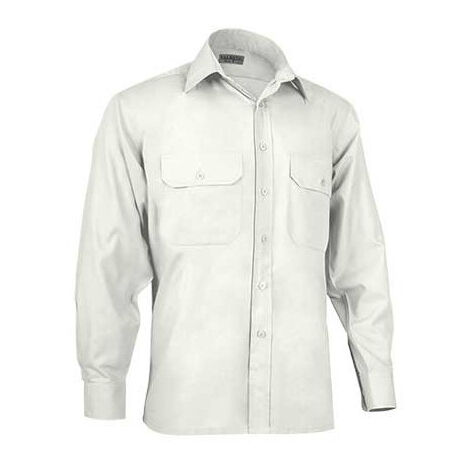 Camisa manga larga VALENTO Academy 44 Marfil