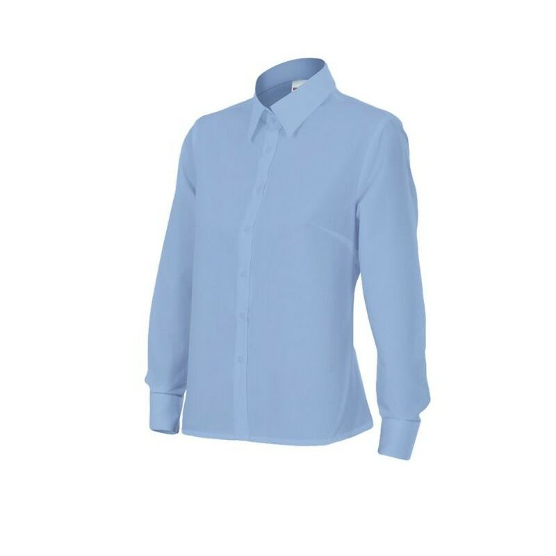 

CAMISA MUJER MANGA LARGA Celeste M