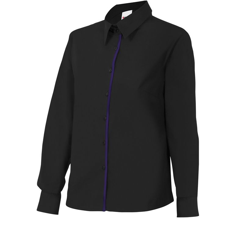 

Velilla - CAMISA MUJER ENTALLADA DE MANGA LARGA Negro M