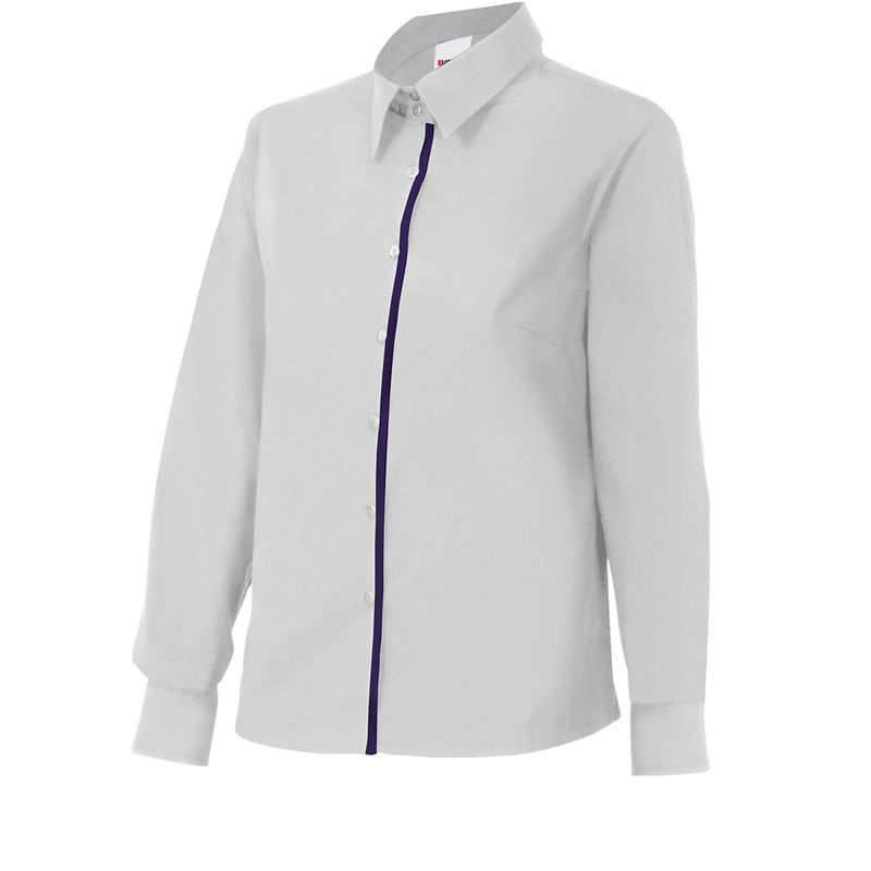 

Velilla - CAMISA MUJER ENTALLADA DE MANGA LARGA Blanco XXL