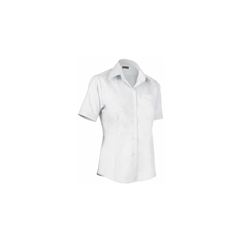 

Camisa mujer manga corta Star | Blanco - 42 - Valento