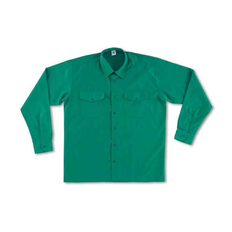 

Camisa Tergal Manga Larga Verde 43-44