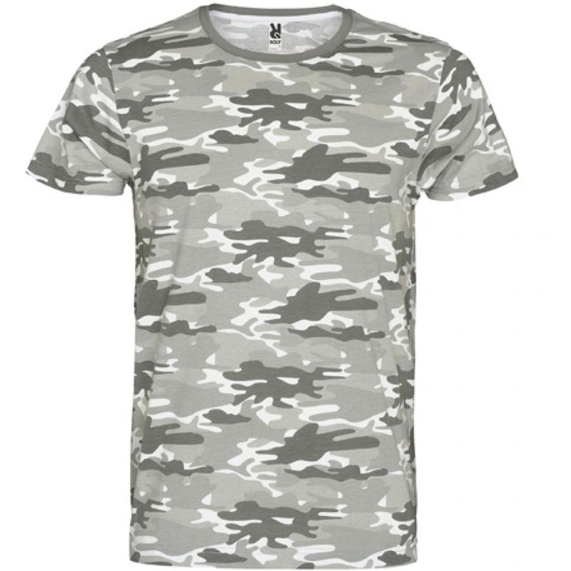 

CAMISETA ALGODÓN CAMUFLAJE MARLO Camuflaje Gris M