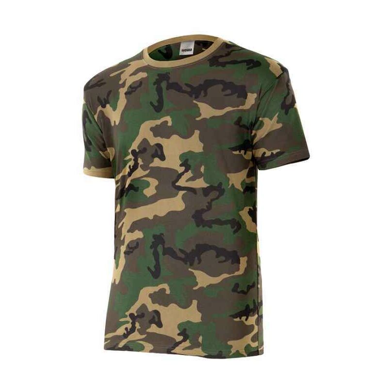 

Camiseta Camuflaje Verde L