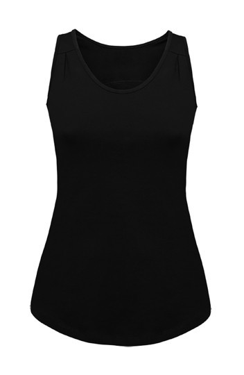 

Camiseta con detalle de pliegues NADIA PD0351 | Negro - M