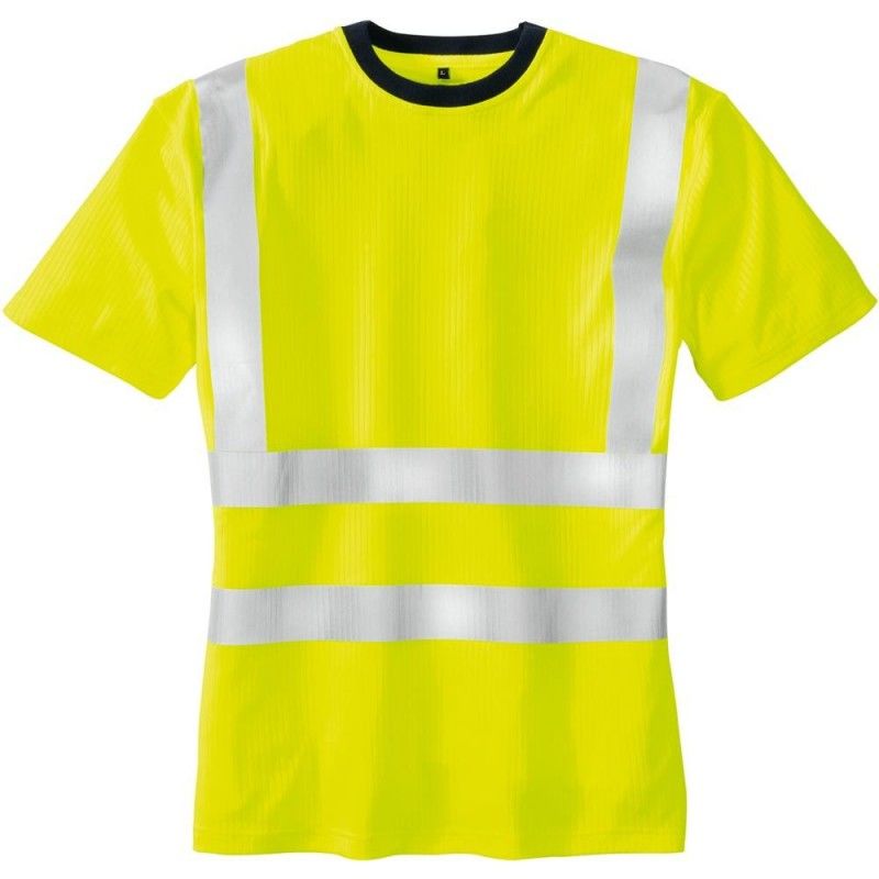 

OI - Camiseta de alta visibilidad HOOGE,amarillo fosforescente, Talla 2XL