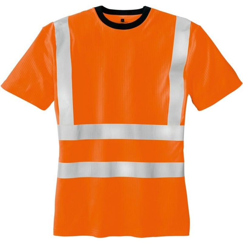 

OI - Camiseta de alta visibilidad HOOGE,naranja fosforescente, Talla L