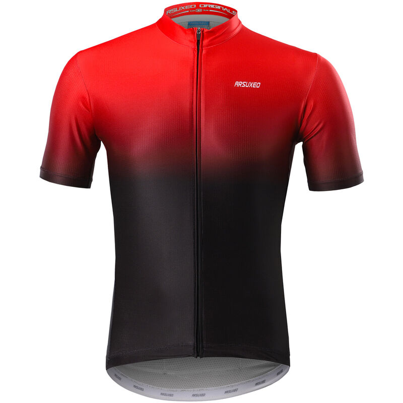 

Camiseta de ciclismo de manga corta para hombre, camiseta de bicicleta MTB de verano que absorbe la humedad,Color A, UE: M