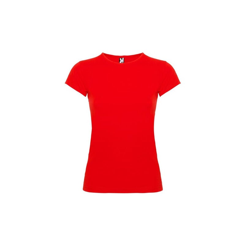

Camiseta de manga corta con cuello fino ribeteado BALI CA6597 | Rojo - M