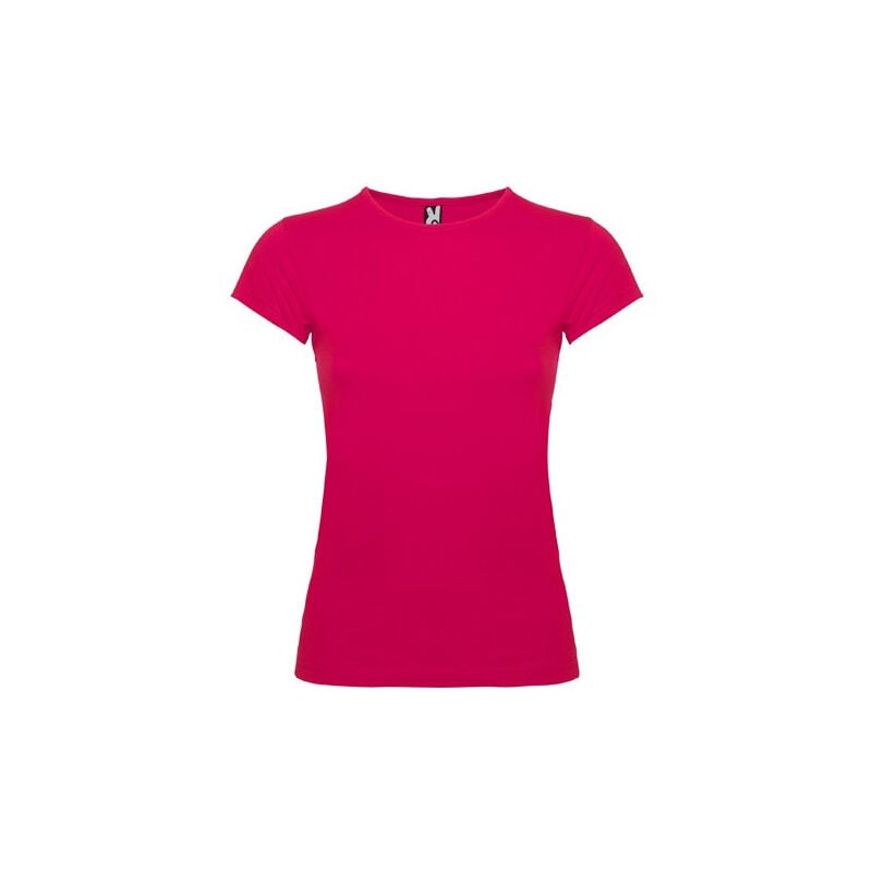 

Camiseta de manga corta con cuello fino ribeteado BALI CA6597 | S - Roseton