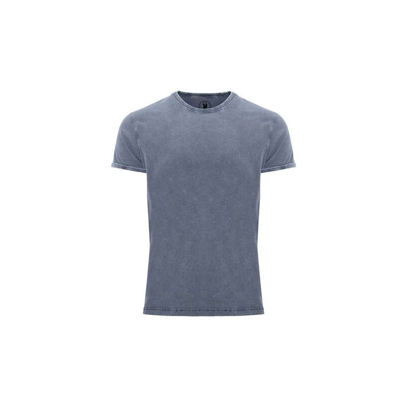 

Roly - Camiseta de manga corta efecto jeans CA66890186 | XXL - Azul Denim