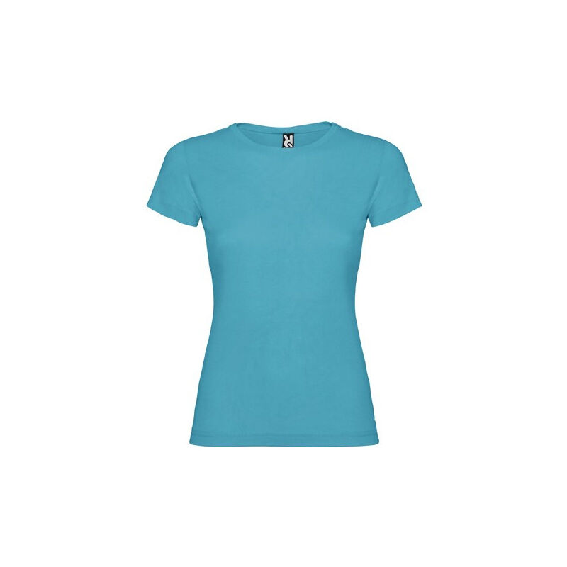 

Camiseta de manga corta entallada, con cuello redondo JAMAICA CA6627 para infantes | Turquesa - 3/4
