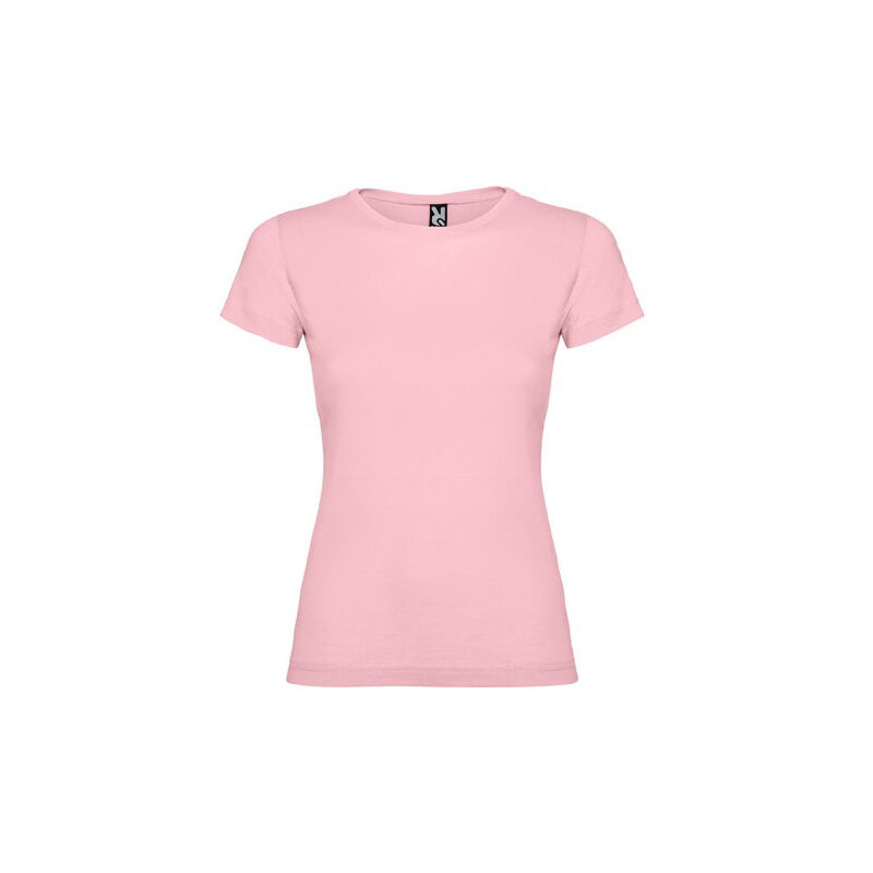 

Camiseta de manga corta entallada, con cuello redondo JAMAICA CA6627 para infantes | Rosa Claro - 3/4