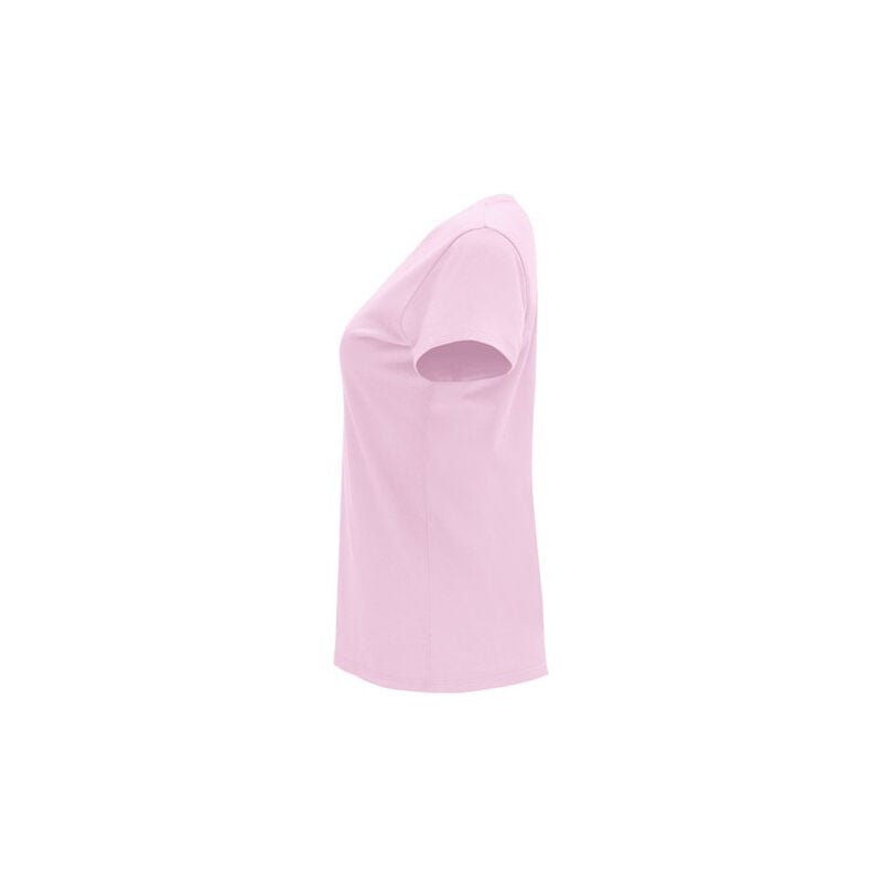 

Camiseta de manga corta entallada para mujer CAPRI CA6683 | XL - Rosa Claro